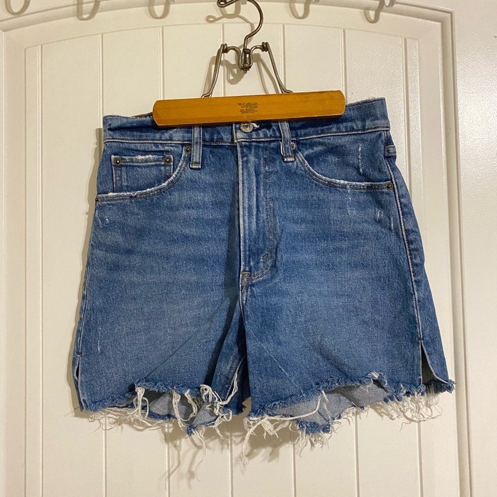 Abercrombie & Fitch Blue Jean Shorts
